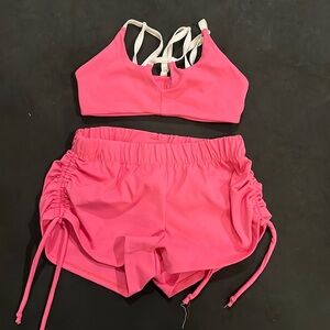 Five dancewear matching set pink